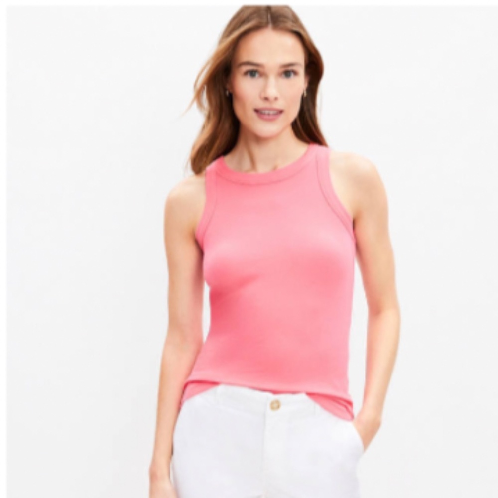 Loft Perfect Tank x 2 (1 pink + 1 orange)